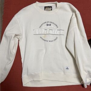 White Whistler Sweater